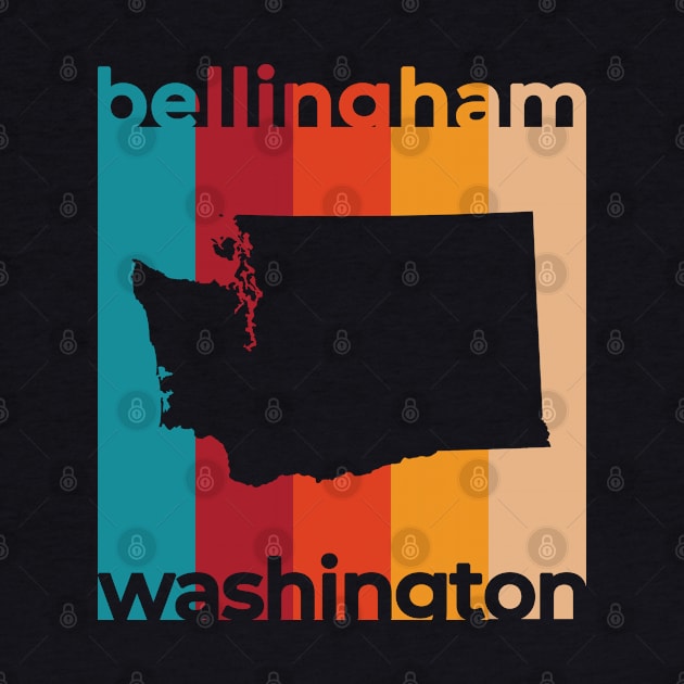 Bellingham Washington Retro by easytees